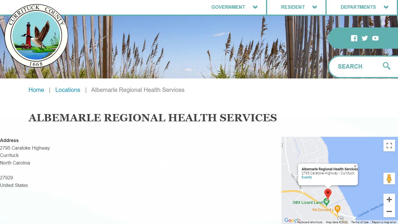 Albemarle Regional Health Services – Currituck County